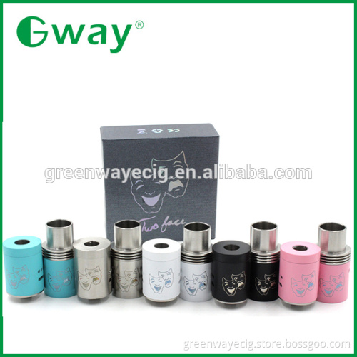 2015 wholesale pure copper connector RDA, two face RDA, rda mouthpiece by Greenway